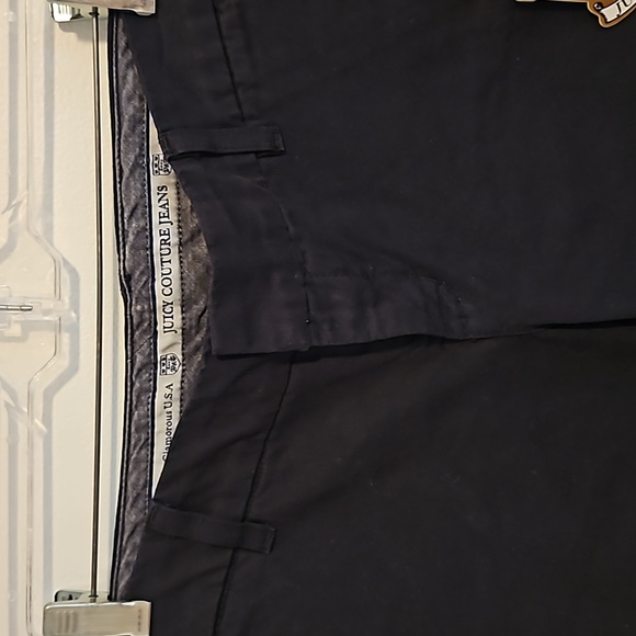Juicy Couture Black Capris Pants Sz.27 NWT - Picture 2 of 5